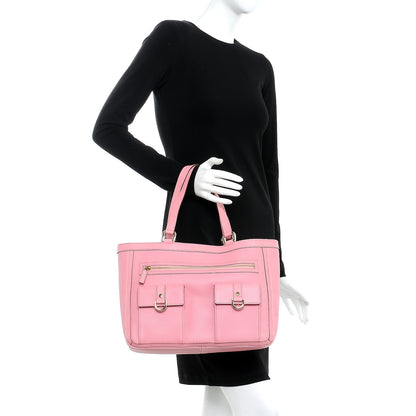 Gucci Leather Abbey Tote Iris Rose 2 of 9