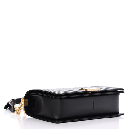 Chanel Caviar Quilted New Medium Boy Flap Black 5 of 8