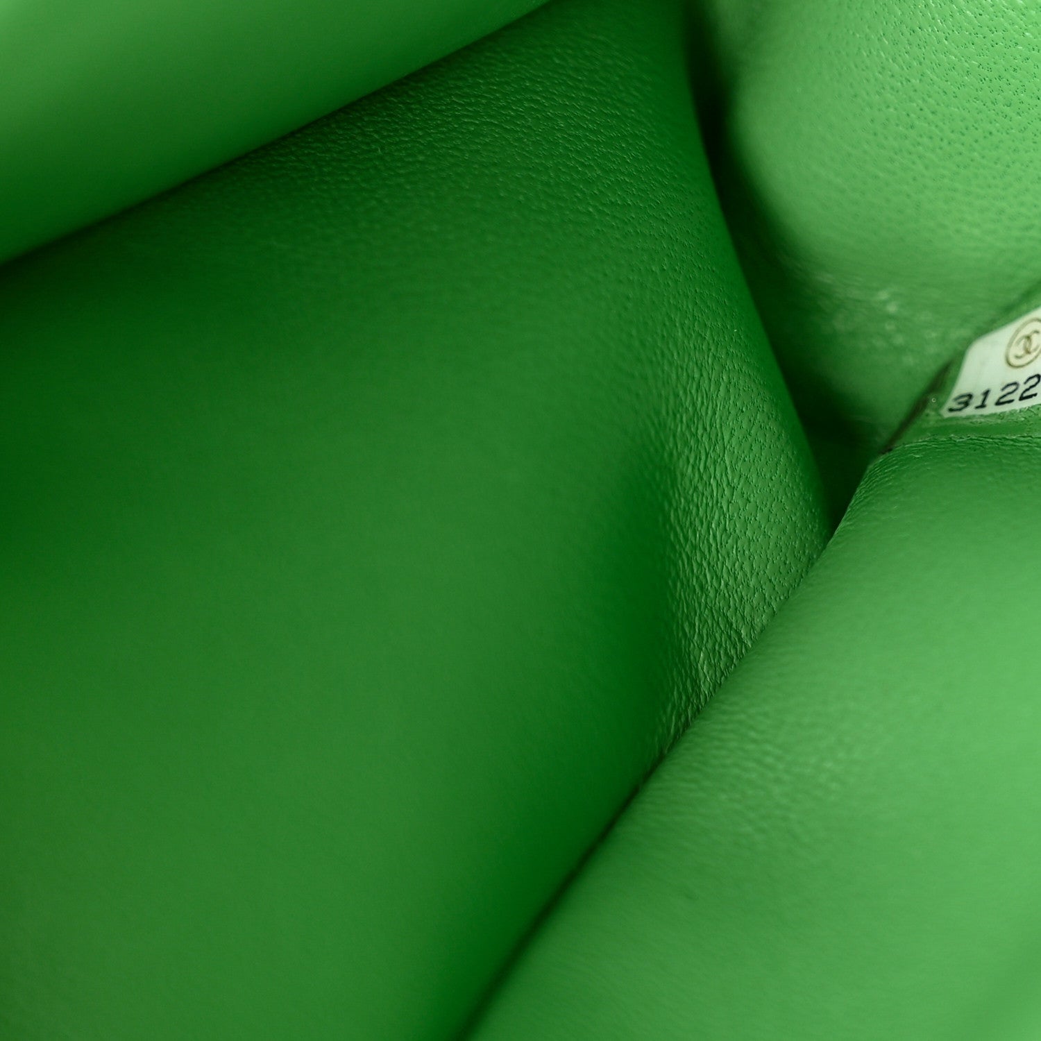 Chanel Caviar Quilted Medium Sweet Classic Flap Green 7 of 11