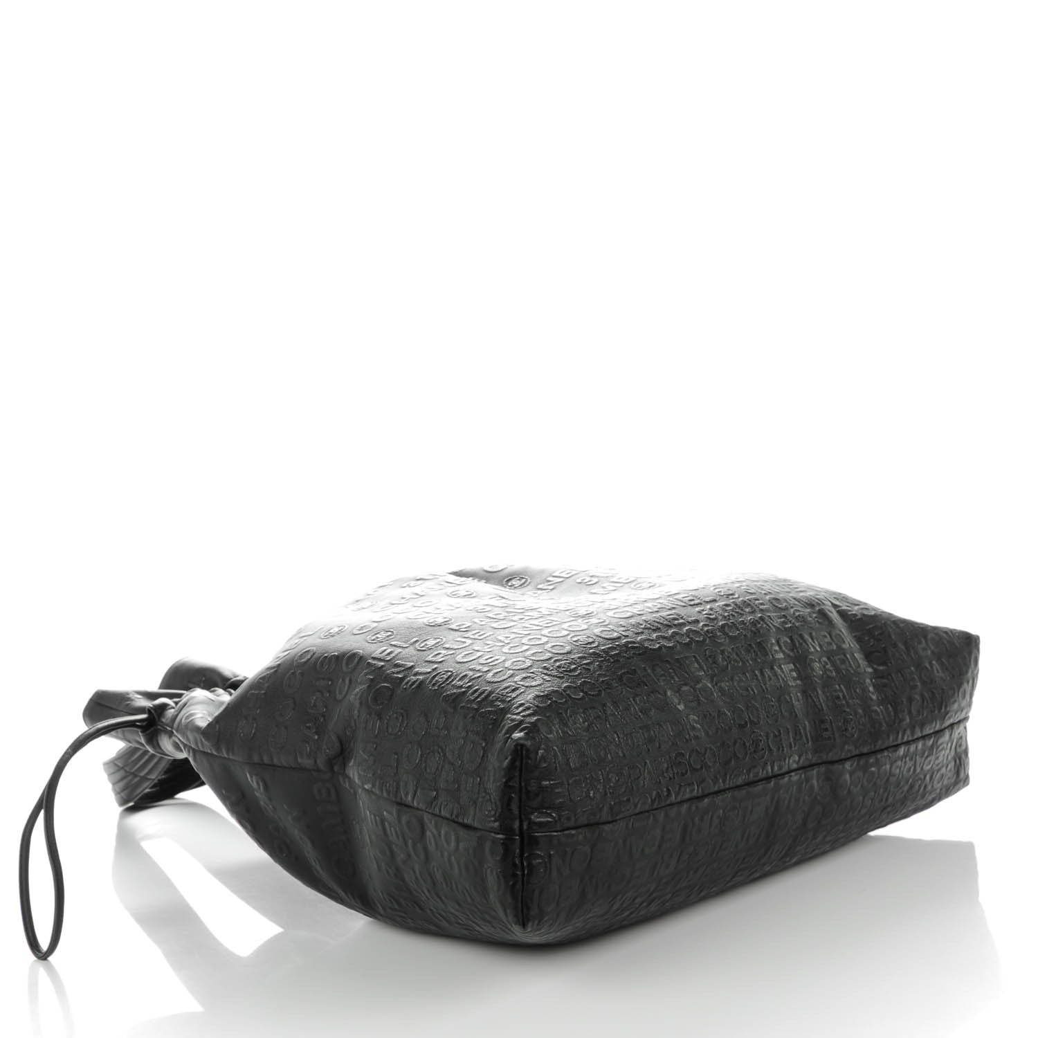 Chanel Calfskin Unlimited Drawstring Tote Black 4 of 8
