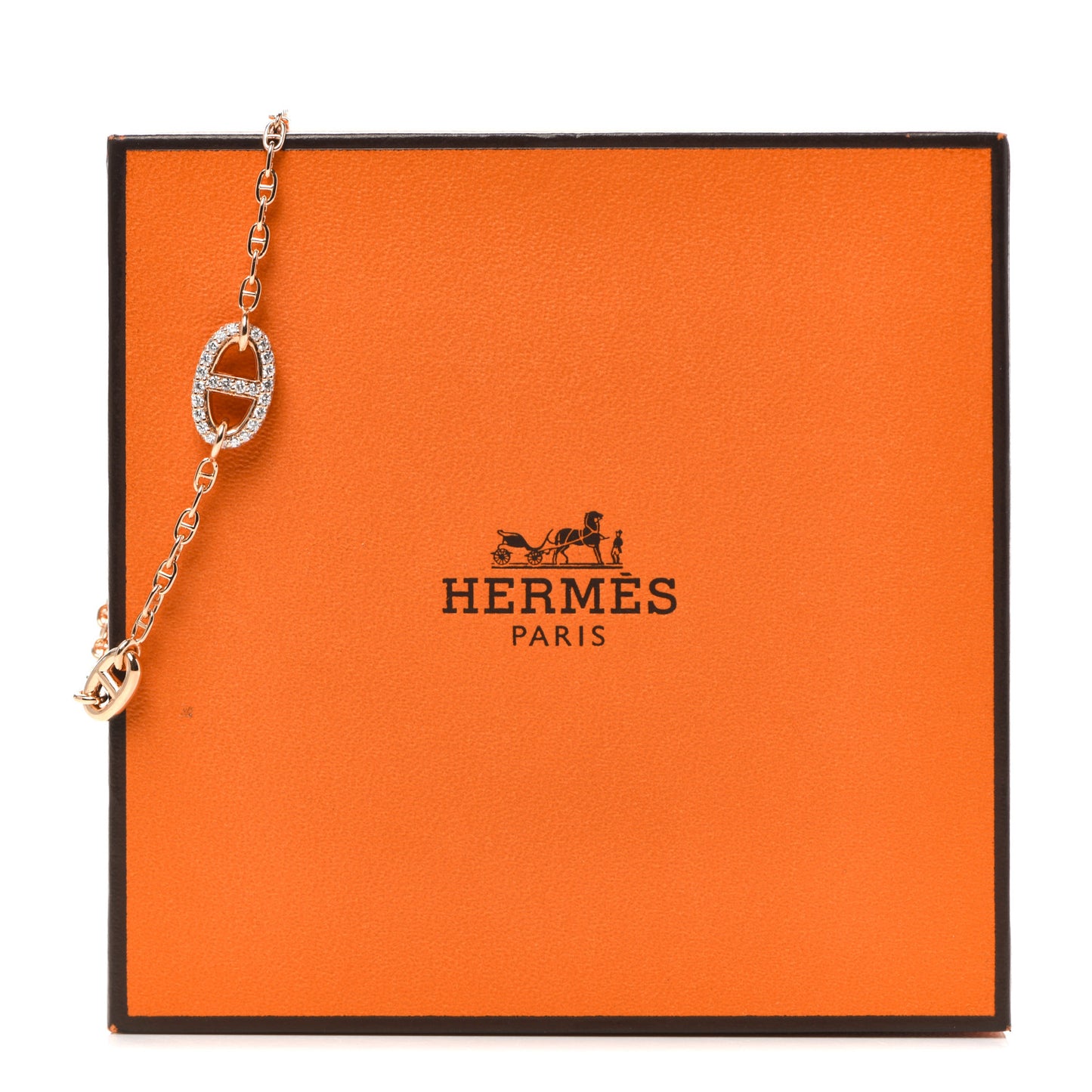 18K Rose Gold Diamond PM Farandole Bracelet ST