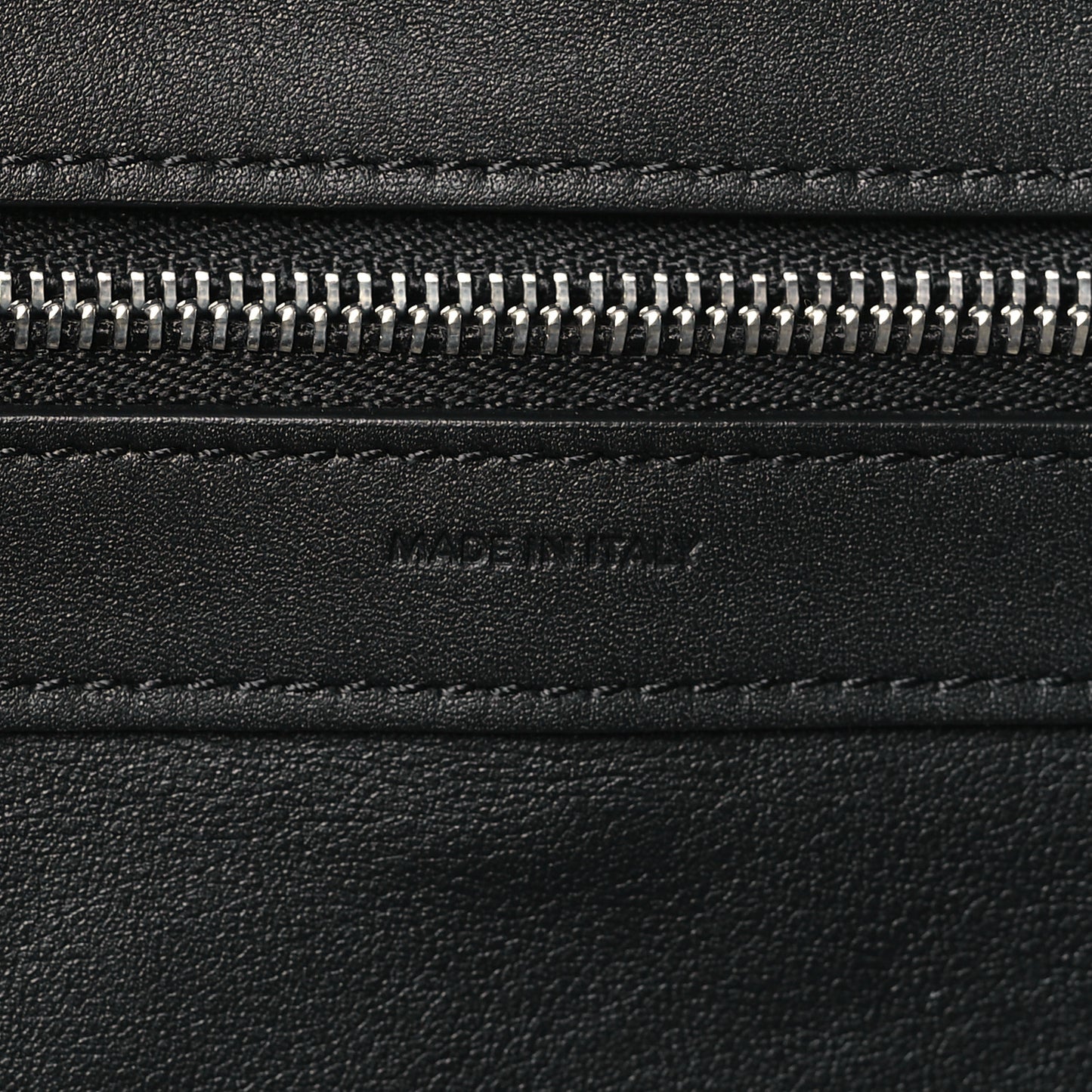 Canvas Striped Large Phantom Cabas Black White