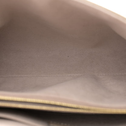 Louis Vuitton Empreinte Monogram Giant Madeleine MM Dove Grey Beige 5 of 9
