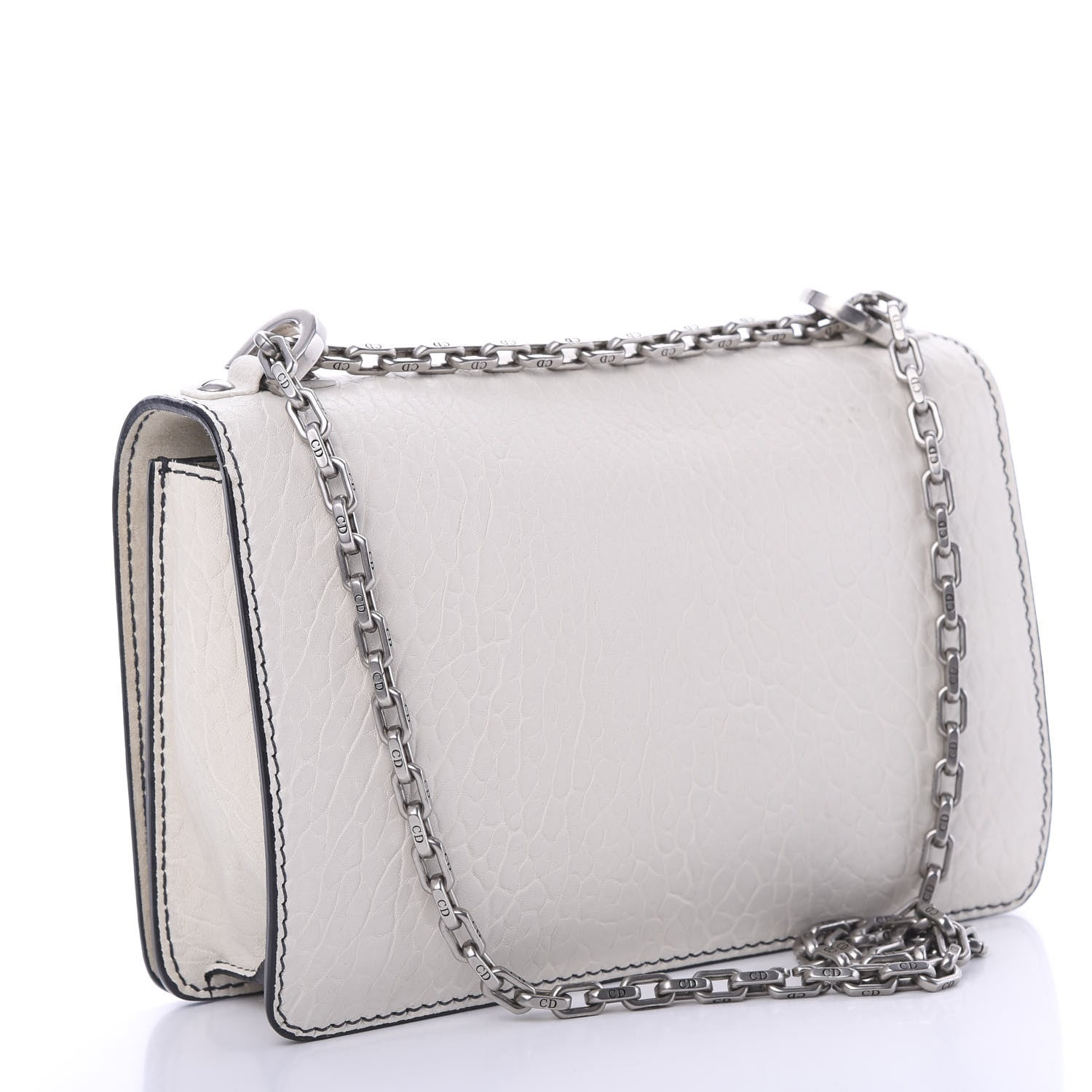 Christian Dior Canyon Grained Lambskin J'Adior Chain Flap Bag Off White 2 of 9