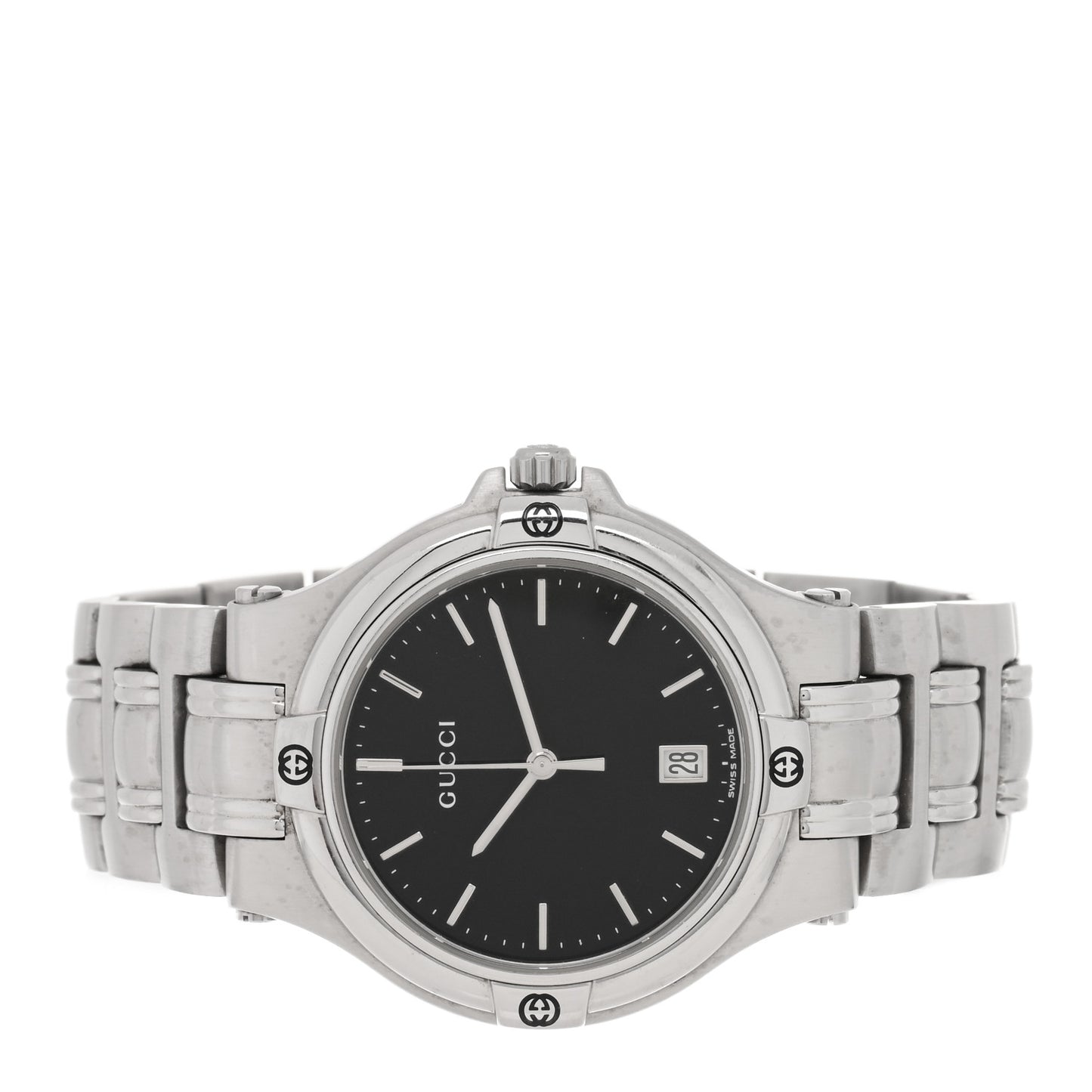Stainless Steel 35mm 9040M Quartz Watch Black