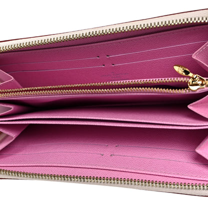 Louis Vuitton Monogram Multicolor Zippy Wallet White Litchi 5 of 12