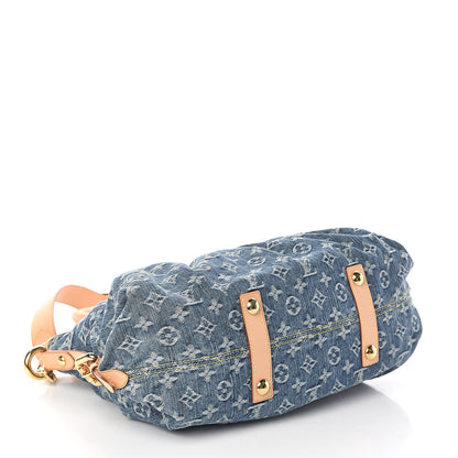 Louis Vuitton Denim Neo Cabby GM Blue 4 of 9