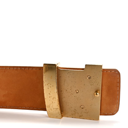 Louis Vuitton Damier Azur LV Initiales Belt 90 36 6 of 9