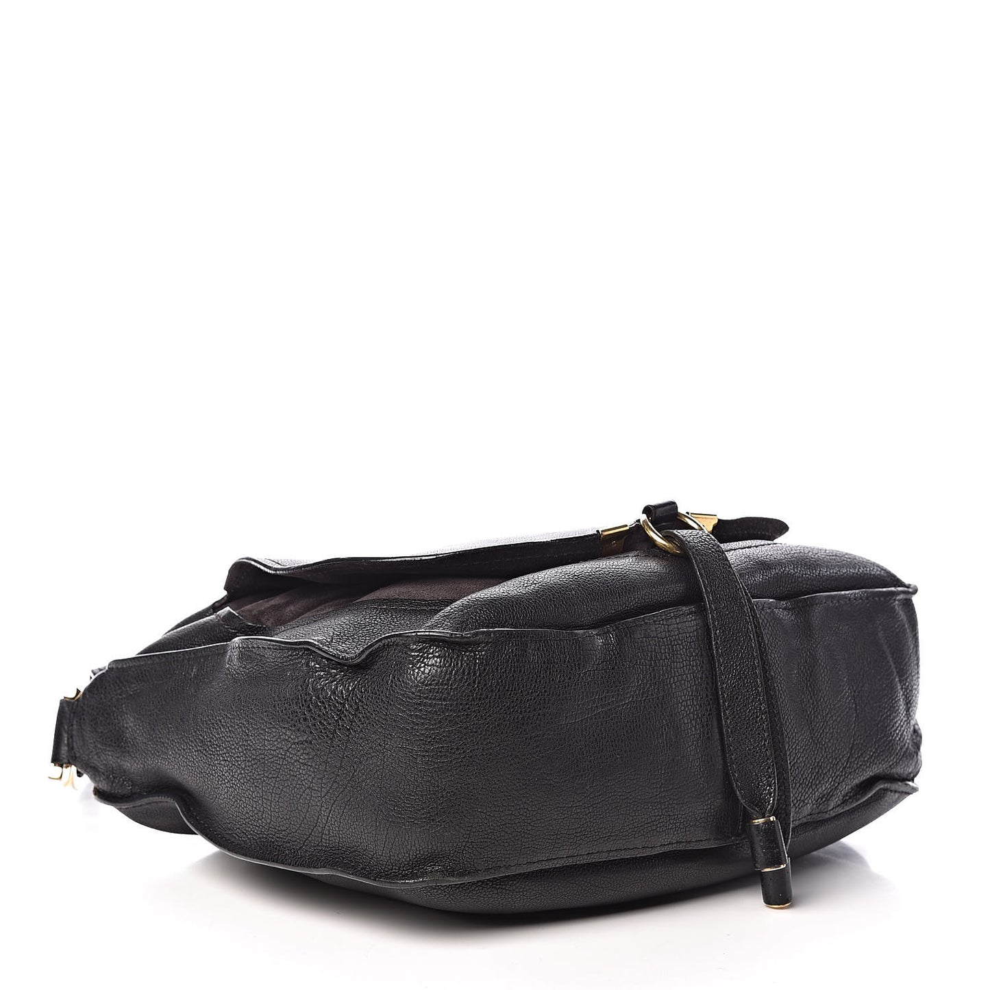 Calfskin Medium Marcie Nude Hobo Black