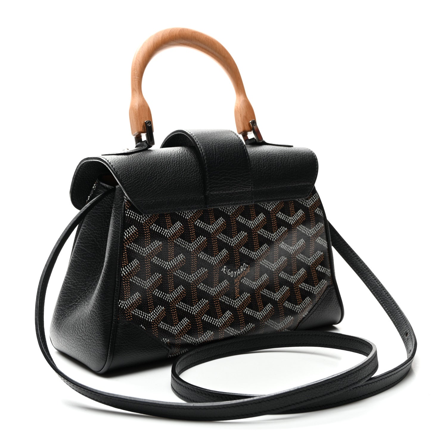 Goyard Goyardine Mini Saigon Black 3 of 9