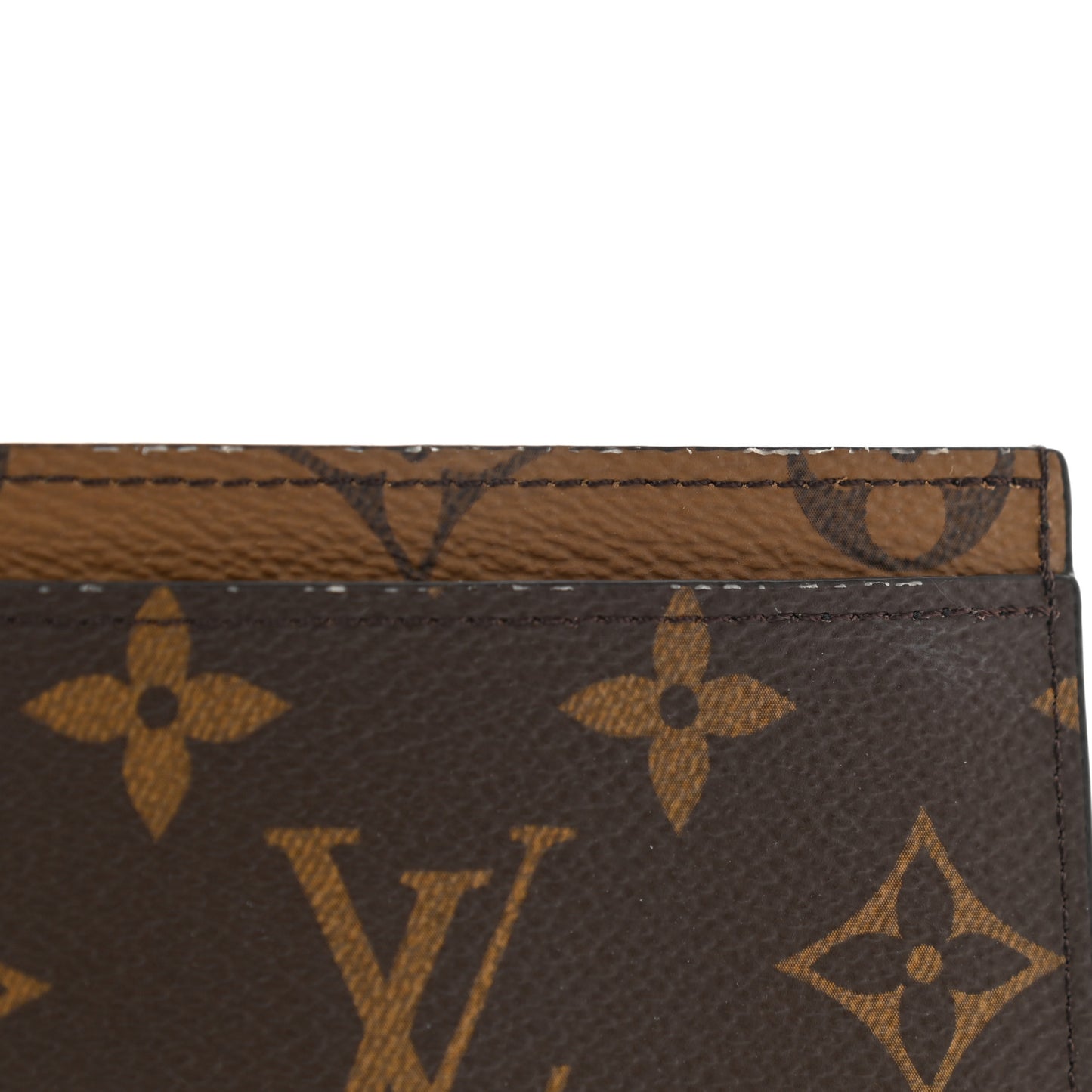Reverse Monogram Card Holder