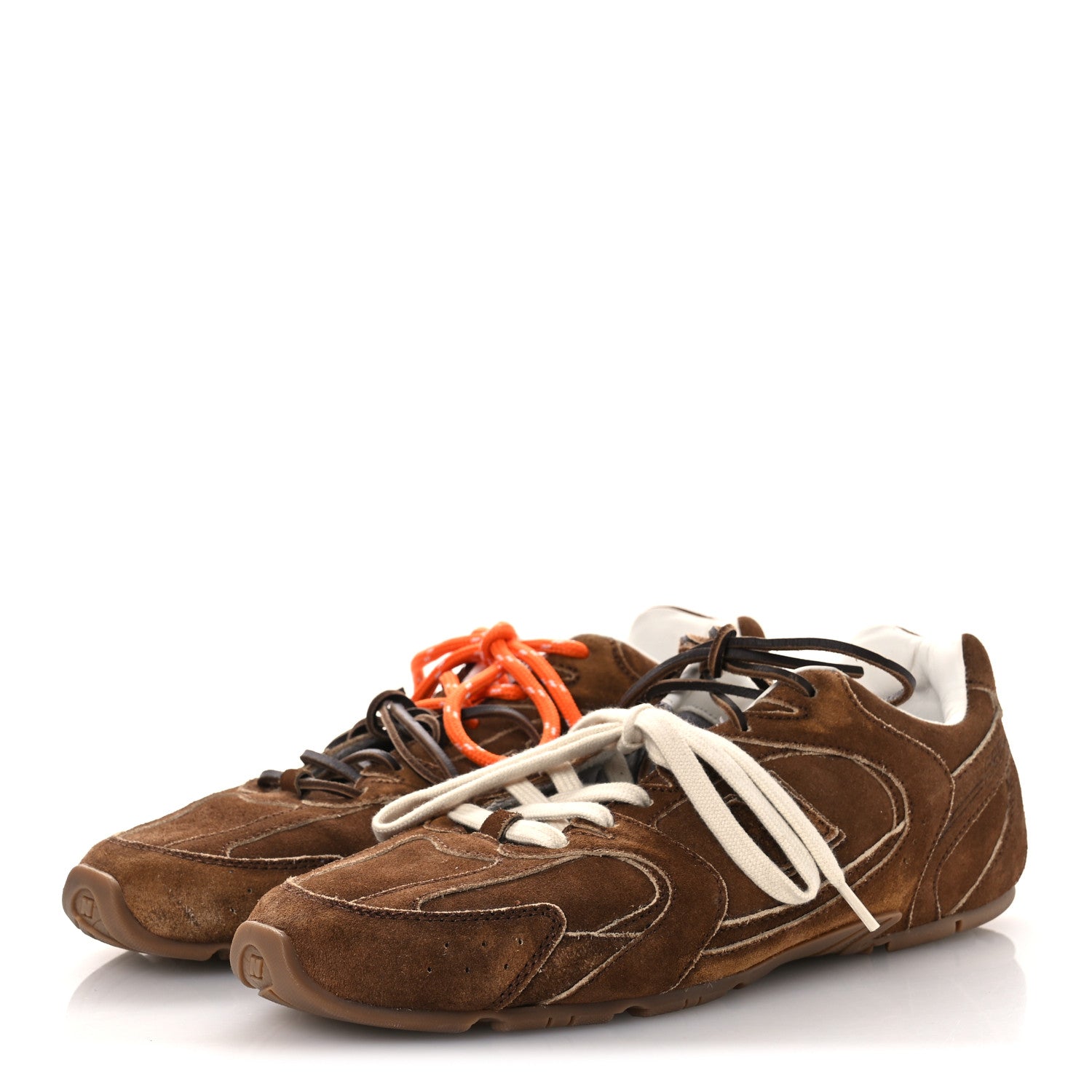 Miu Miu X NEW BALANCE Suede 530 SL Sneakers 40.5 Cinnamon 4 of 10