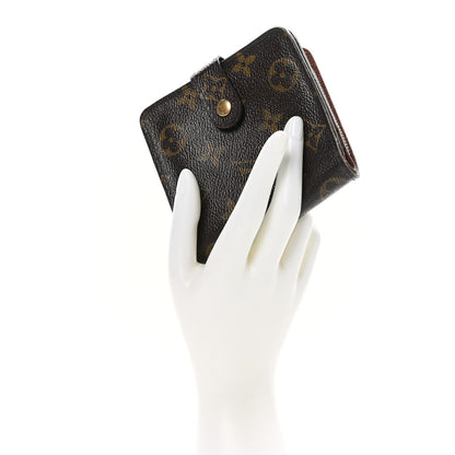 Louis Vuitton Monogram Compact Zippe Zipped Wallet 2 of 10