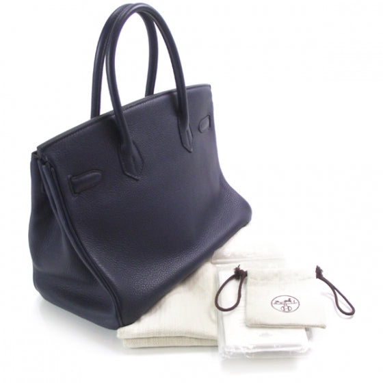 Taurillon Clemence Birkin 30 Navy