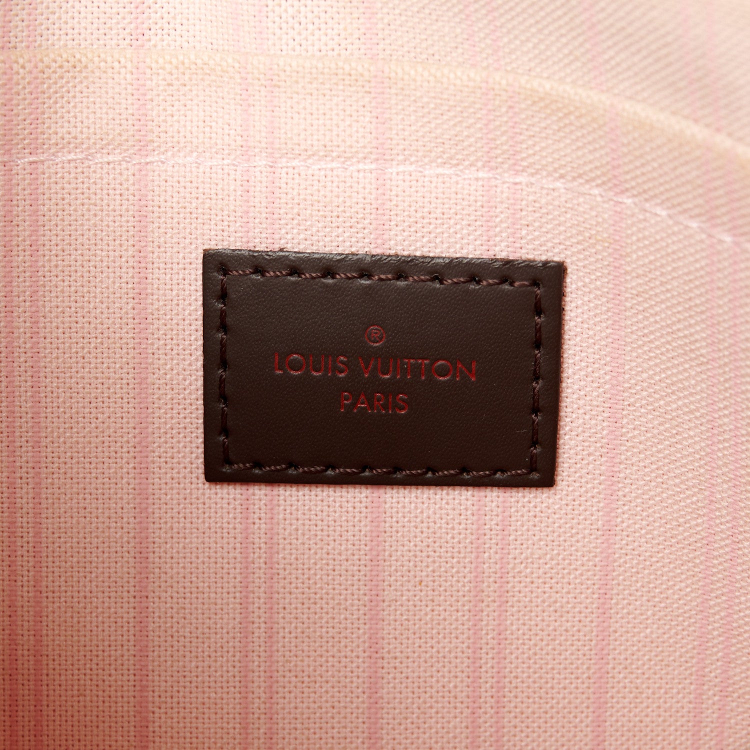 Louis Vuitton Damier Ebene Neo Neverfull MM Rose Ballerine 11 of 16