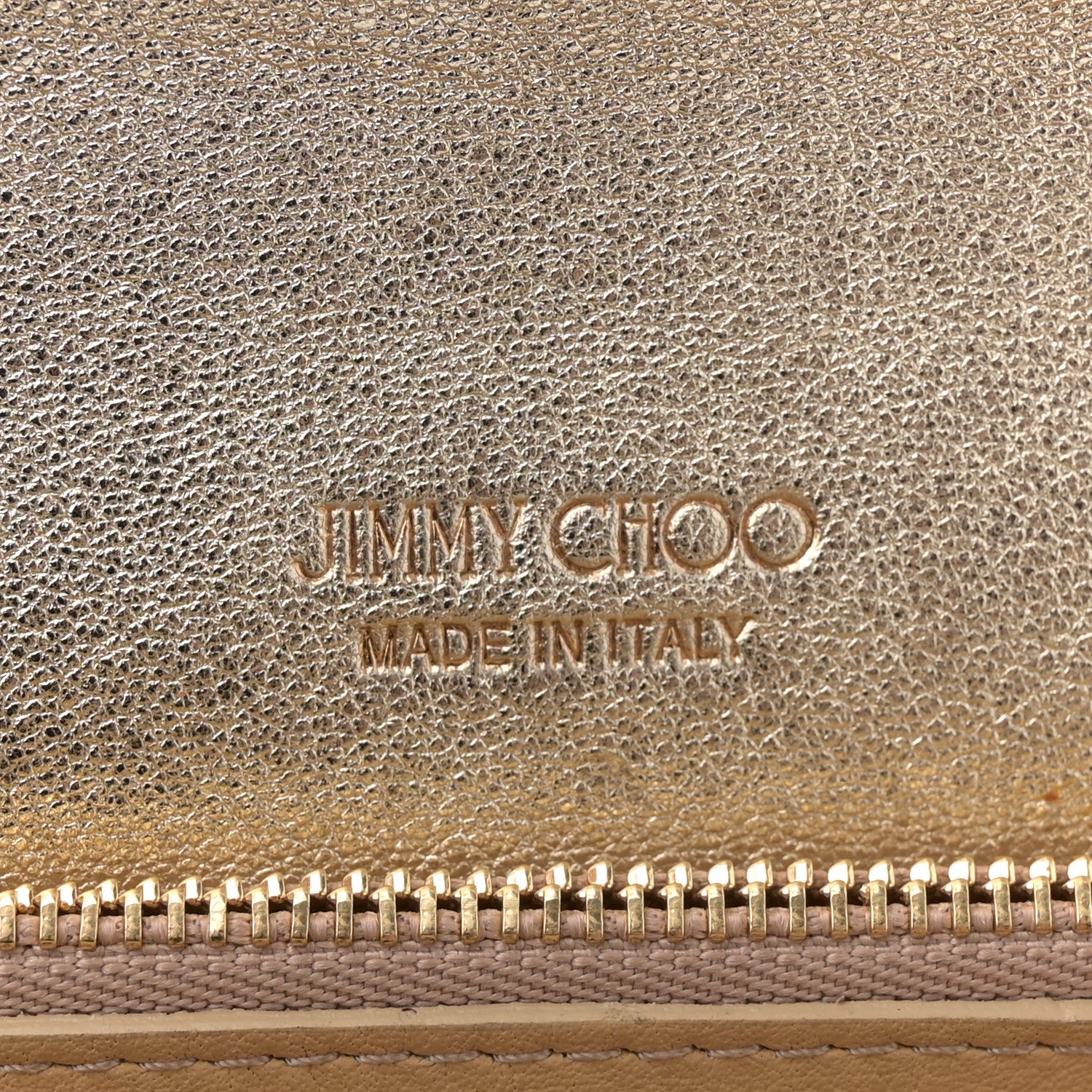 Jimmy Choo Glitter Clutch Gold 6 of 11