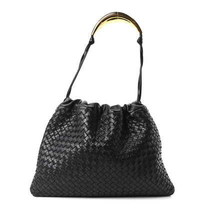 Bottega Veneta Nappa Intrecciato Dustbag Handle Black 1 of 9