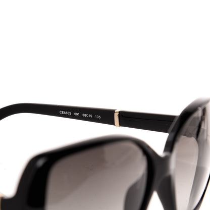 Chloe Oversized Round Sunglasses CE680S Black 6 of 7