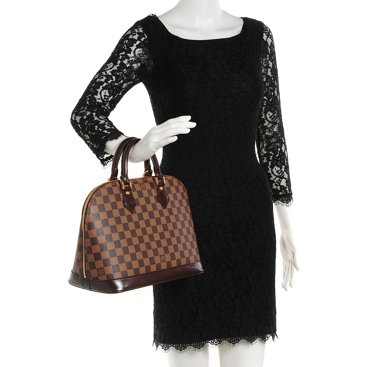 Damier Ebene Alma PM