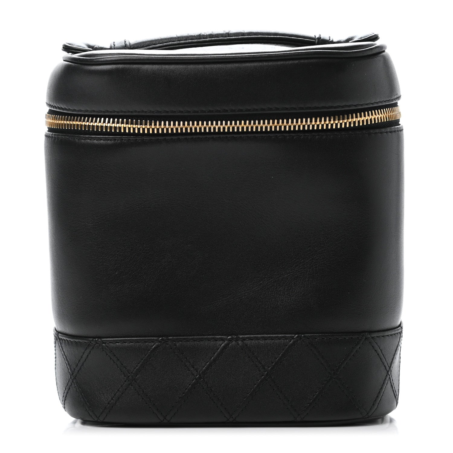 Chanel Lambskin Vanity Cosmetic Case Black 1 of 4