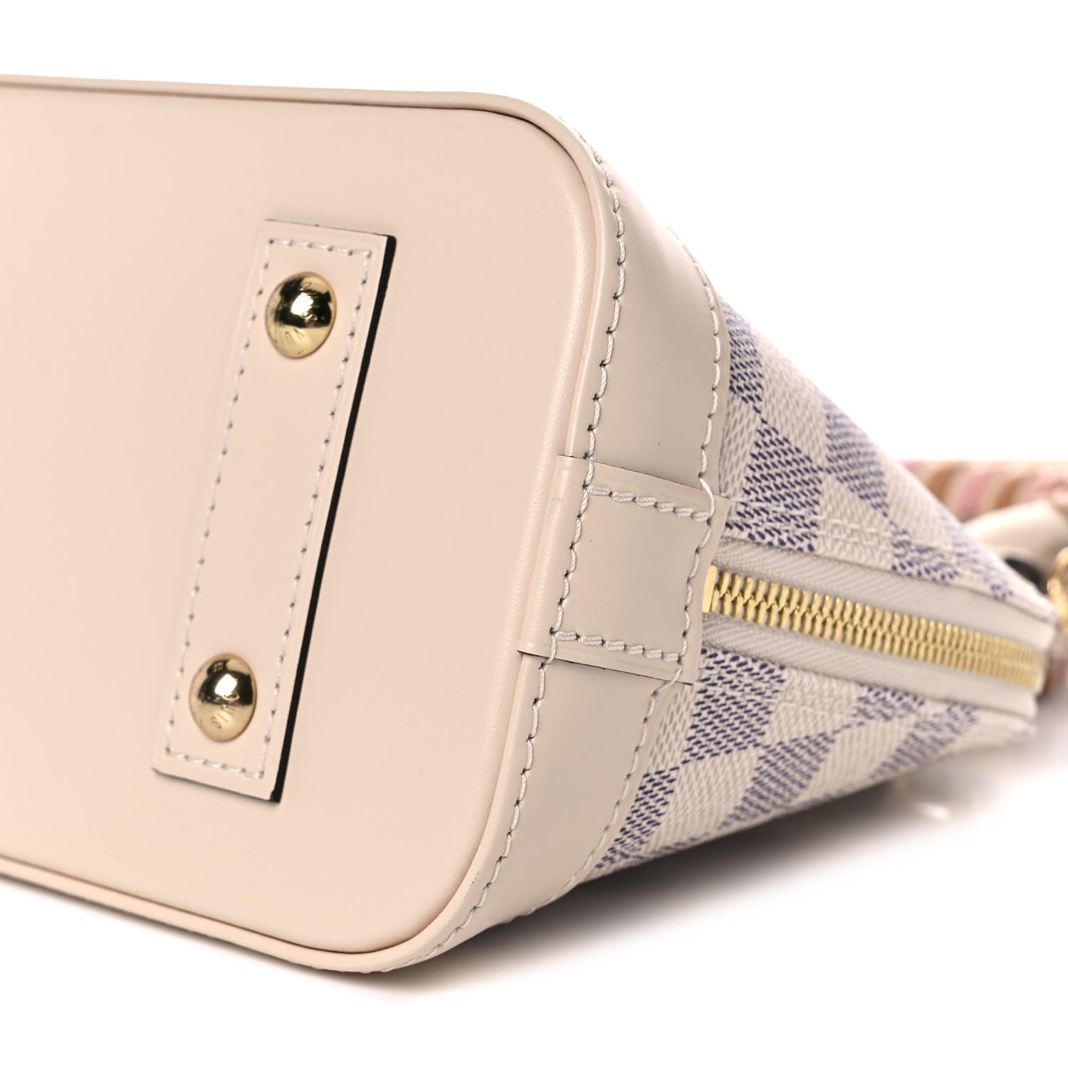 Louis Vuitton Damier Azur Braided Alma BB 8 of 8