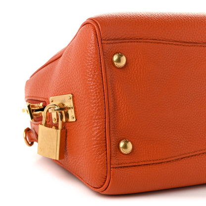 Prada Vitello Daino Bauletto Papaya 10 of 11