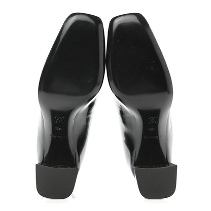 Louis Vuitton Patent Calfskin Madeleine Pumps 38.5 Black 5 of 8
