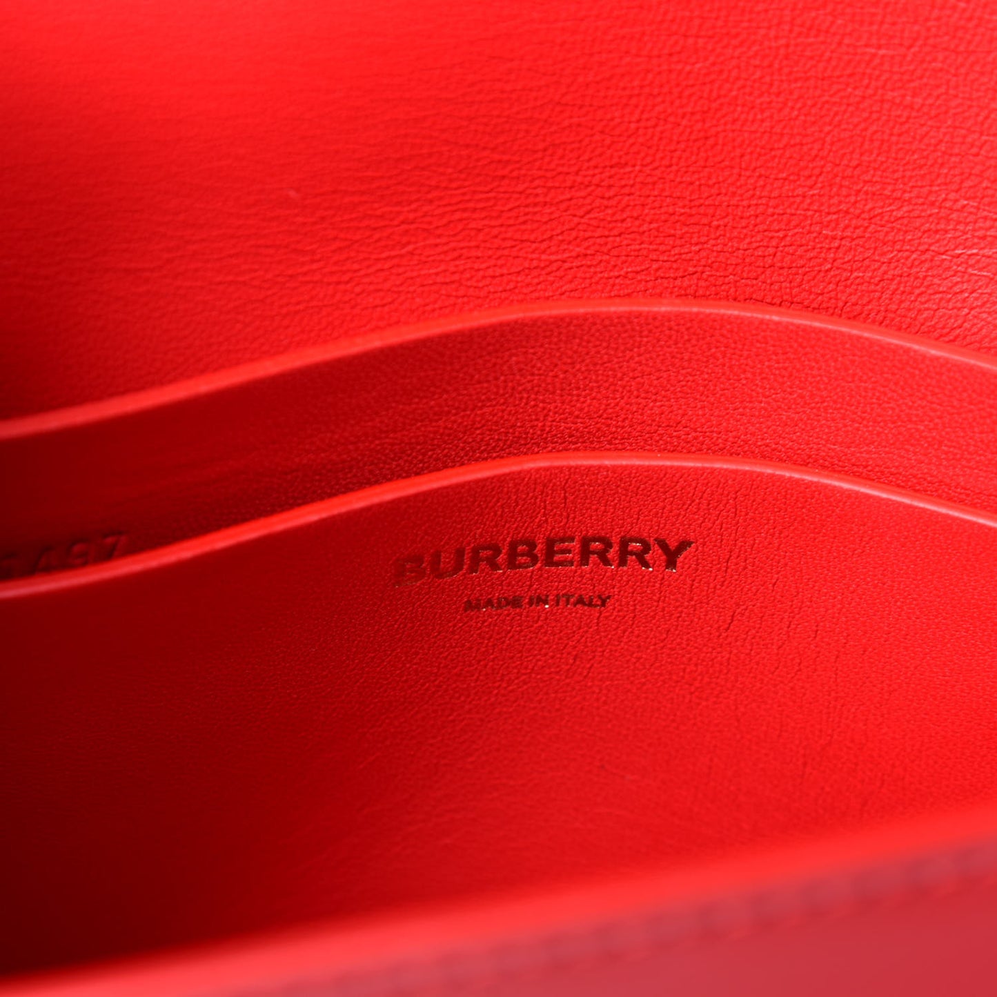 Smooth Calfskin Small Two Tone Grace Bag Red