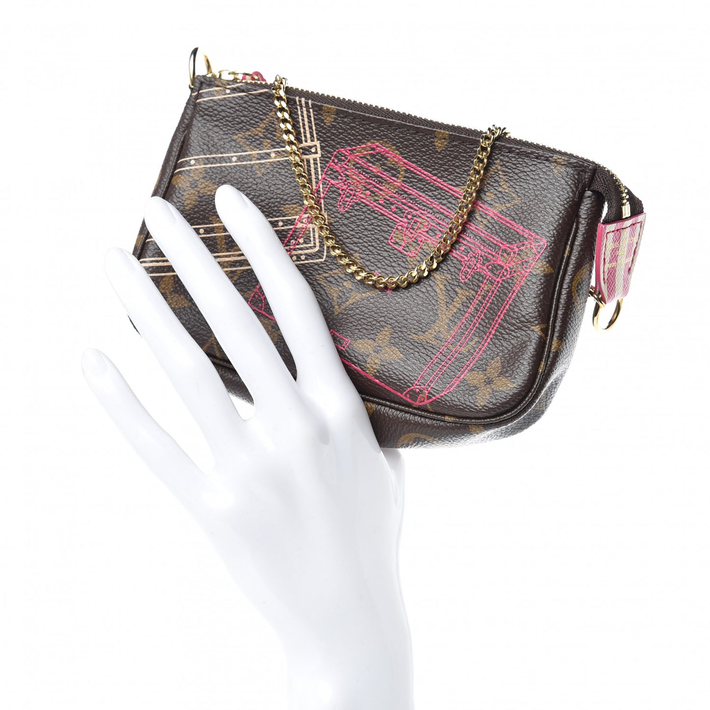 Monogram 2014 Christmas Animation Mini Pochette Accessories
