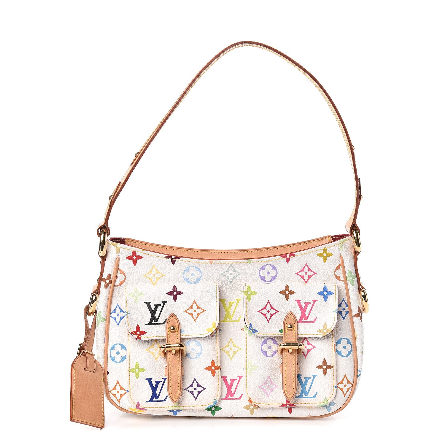 Louis Vuitton Monogram Multicolor Lodge PM White 1 of 9