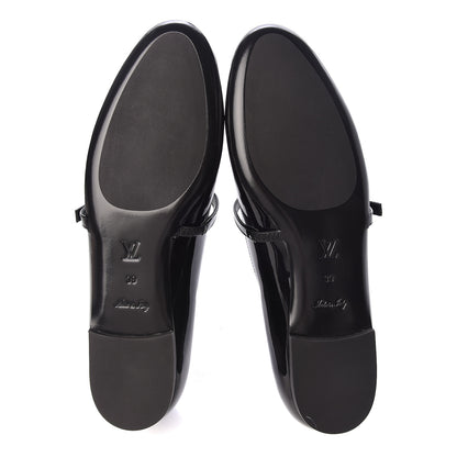 Louis Vuitton Patent Uniformes Ballet Flats 39 Black 5 of 8