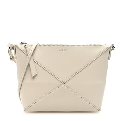 Loewe Shiny Calfskin Puzzle Fold Pouch Sea Salt 1 of 10