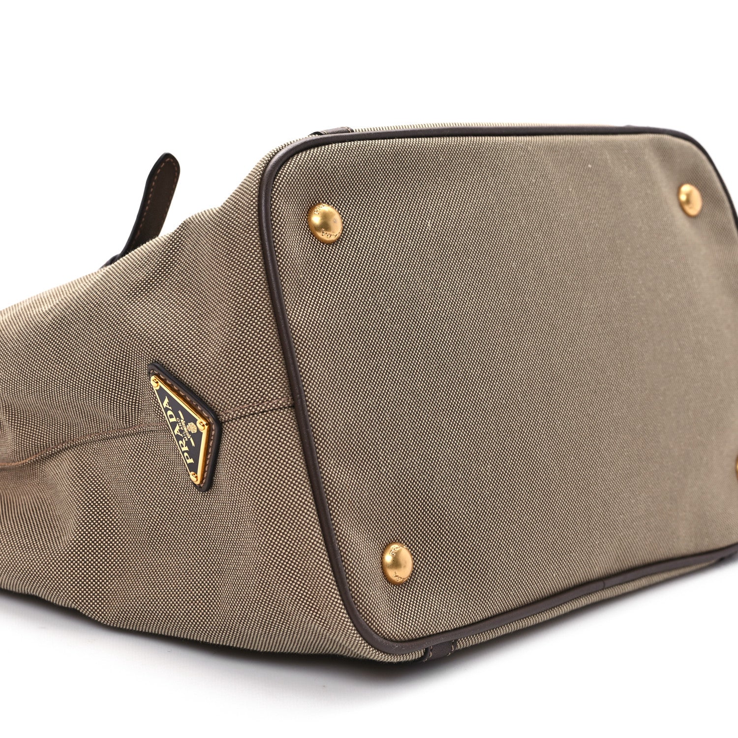 Prada Jacquard Logo Tote Corda Bruciato 8 of 11