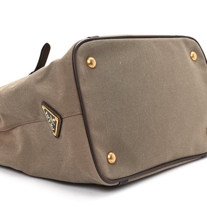 Prada Jacquard Logo Tote Corda Bruciato 8 of 11