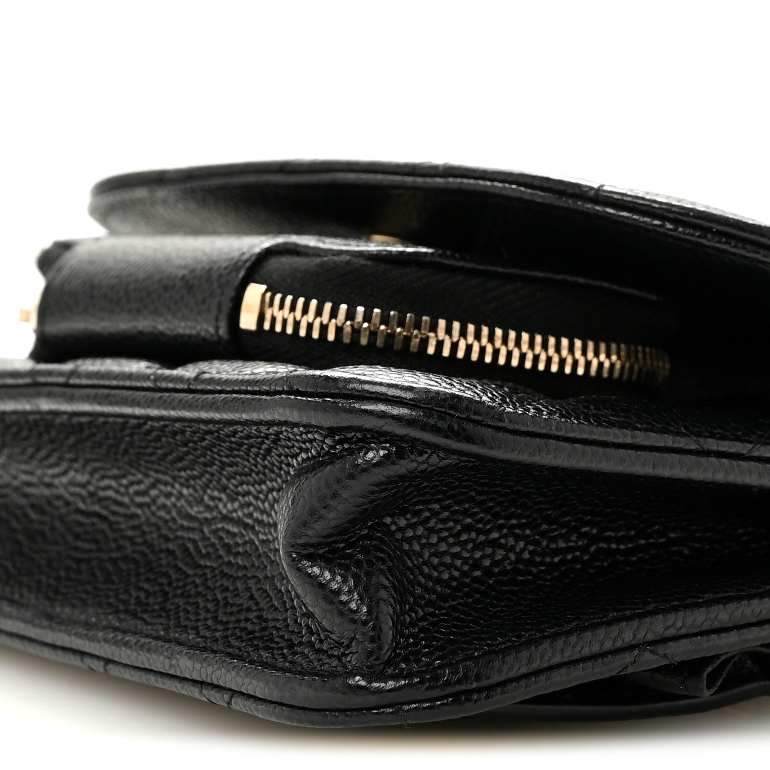 Chanel Caviar Quilted Business Affinity Clutch With Chain Black 11 of 13