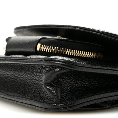 Chanel Caviar Quilted Business Affinity Clutch With Chain Black 11 of 13