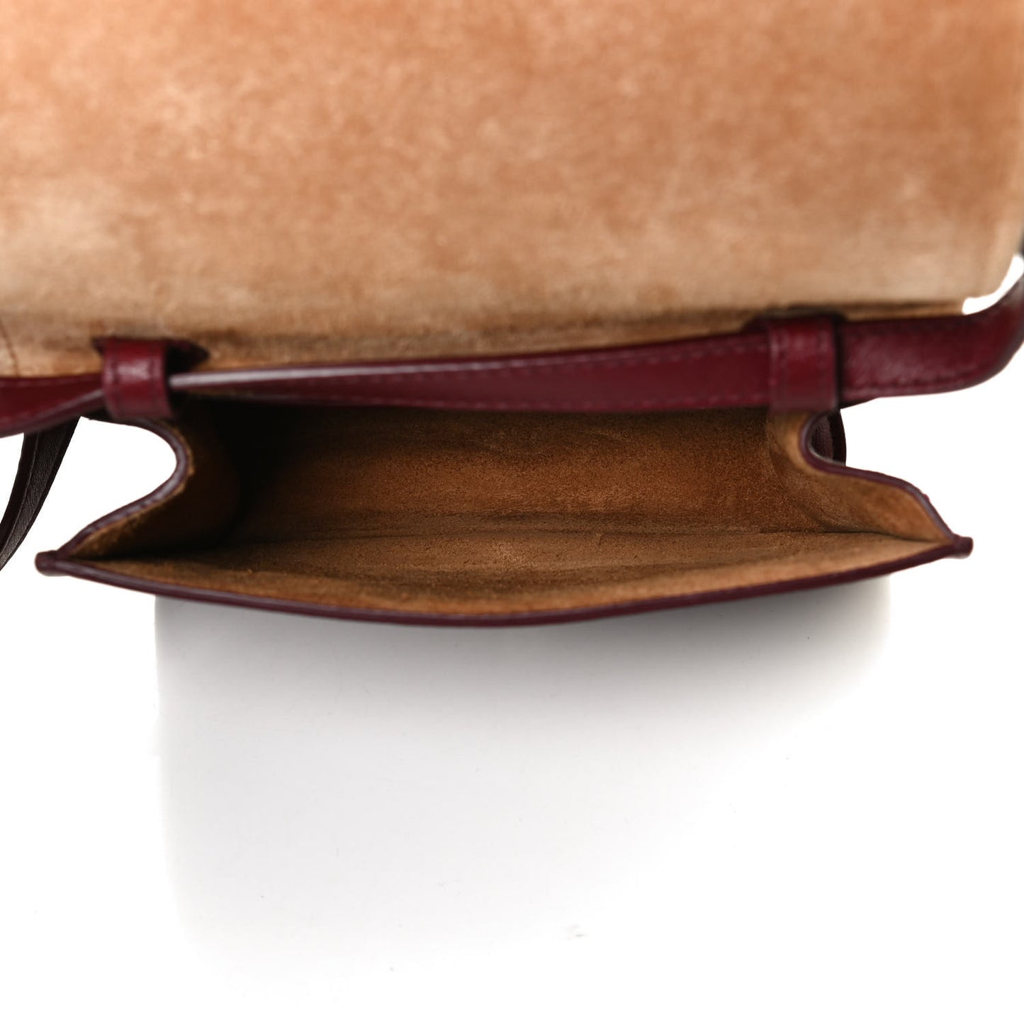 Lambskin Maxi Intrecciato Mini Cassette Crossbody Bag Bordeaux