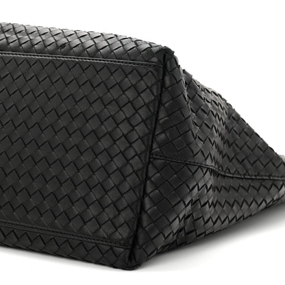 Bottega Veneta Ostrich Nappa Intrecciato Tote Black 10 of 11