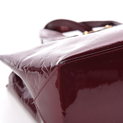 Louis Vuitton Vernis Wilshire PM Rouge Fauviste 7 of 11