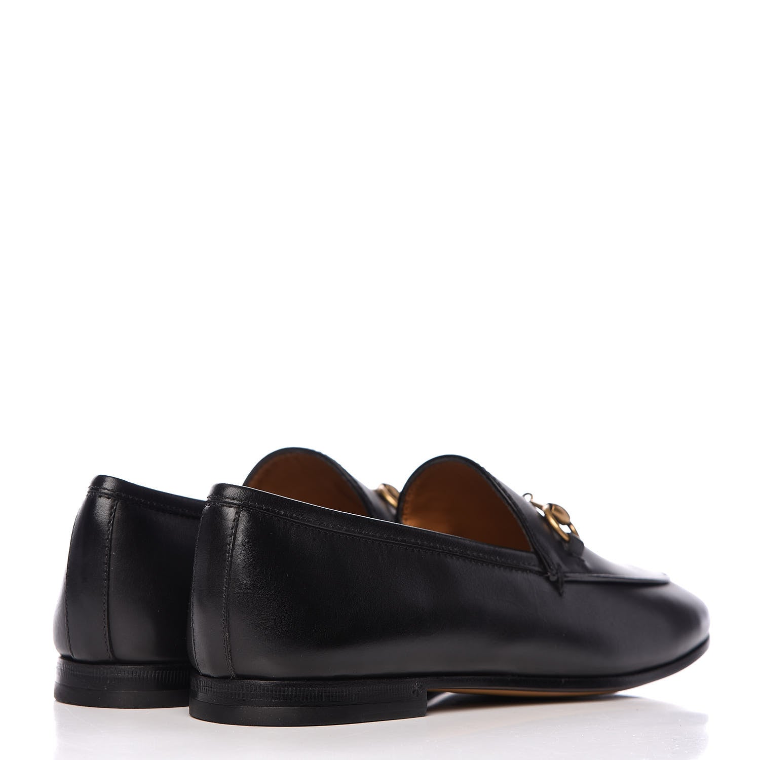 Gucci Calfskin Womens Jordaan Loafers 36 Black 8 of 20