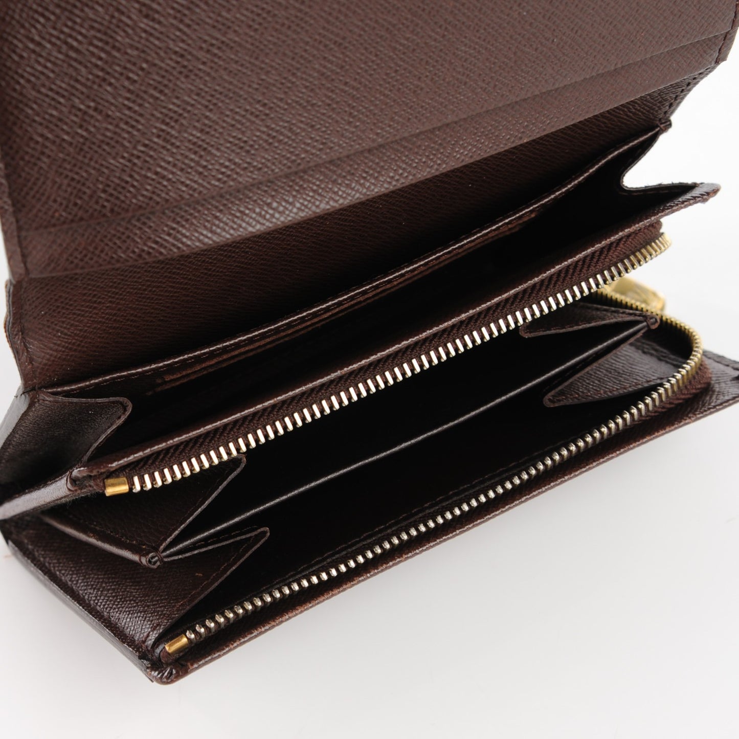 Damier Ebene Porte-Monnaie Billets Tresor Wallet
