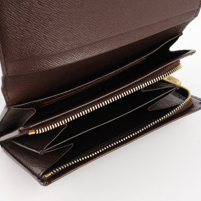 Louis Vuitton Damier Ebene Porte-Monnaie Billets Tresor Wallet 7 of 8
