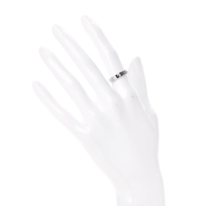 Louis Vuitton Platinum Empreinte Ring 49 4.75 2 of 5