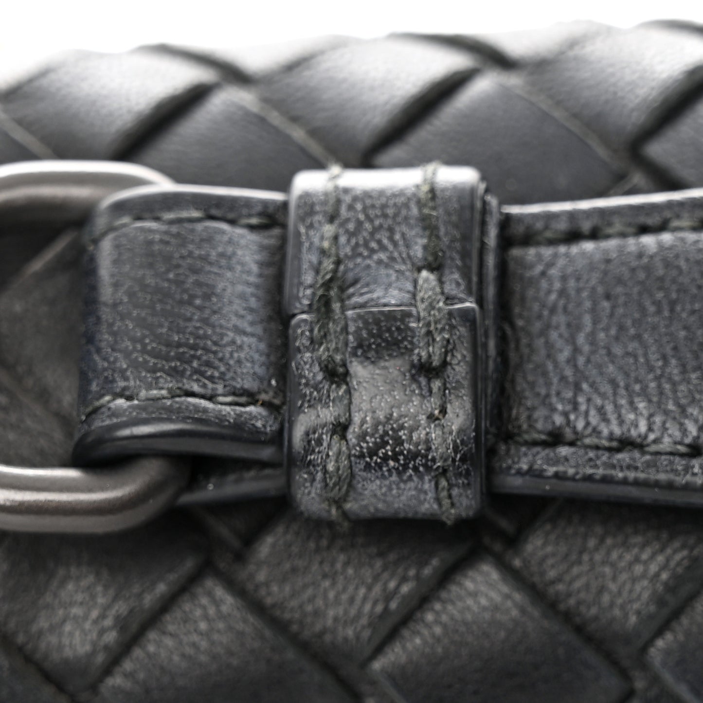 Nappa Intrecciato Small Olimpia Bag Black