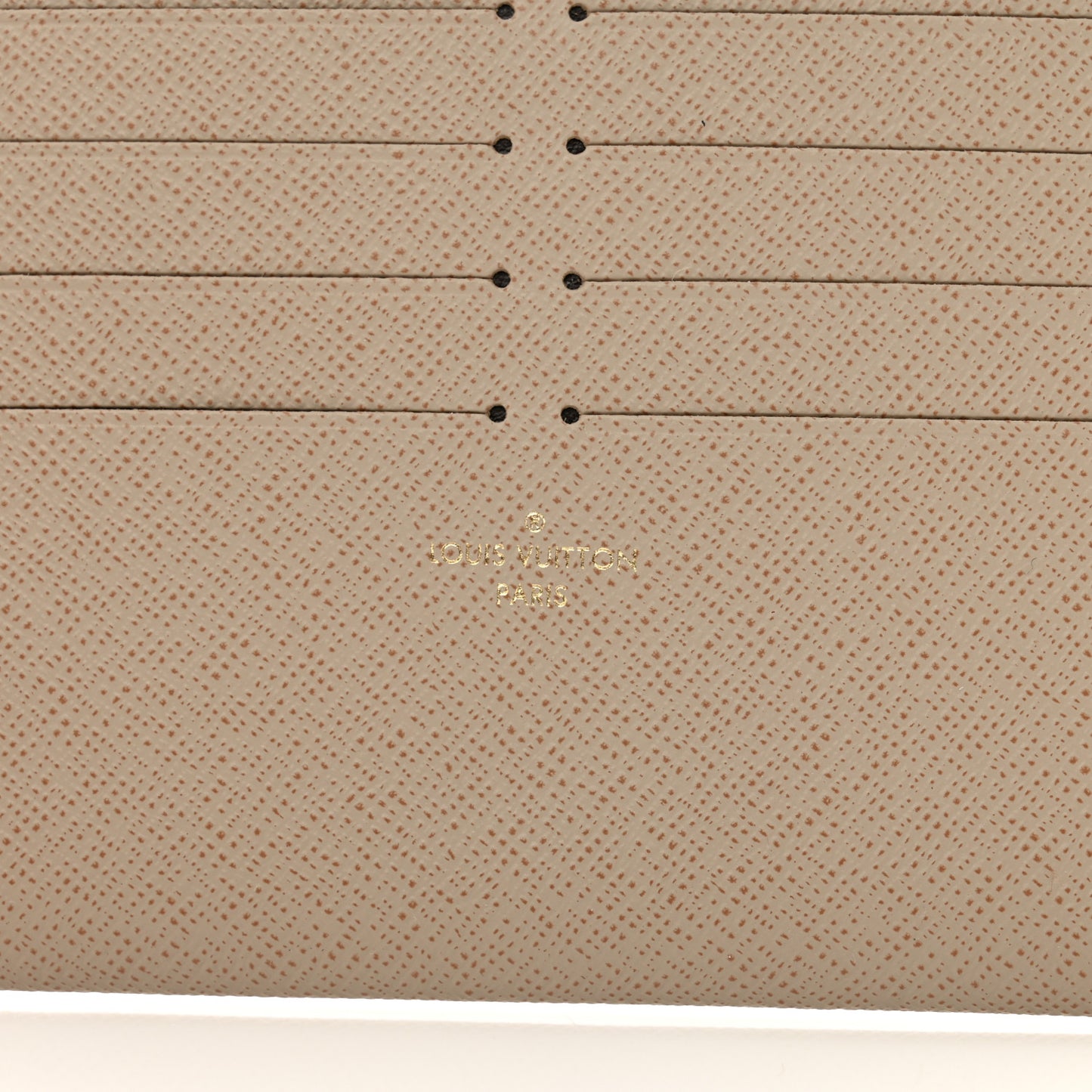 Calfskin Felicie Chain Wallet Card Holder Insert Tourterelle