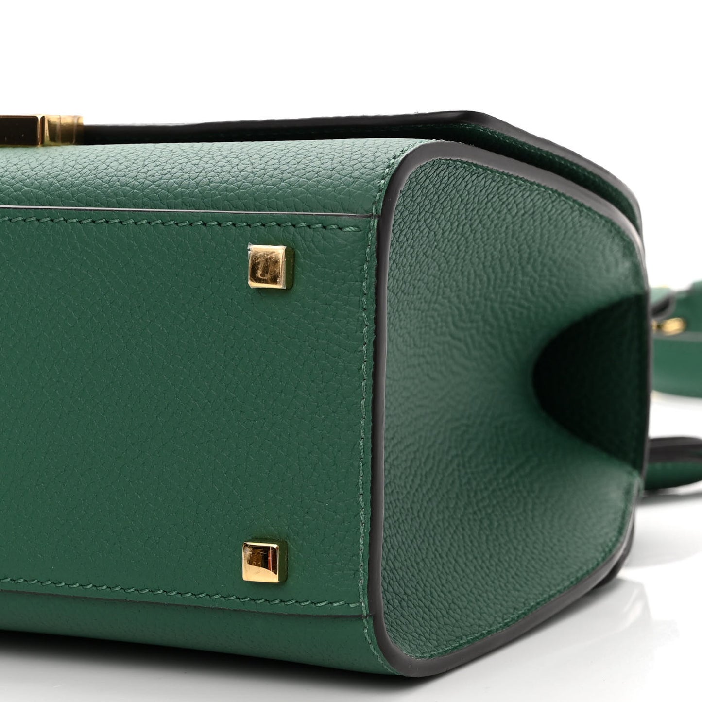 Taurillon Blush Rejane PM Emerald