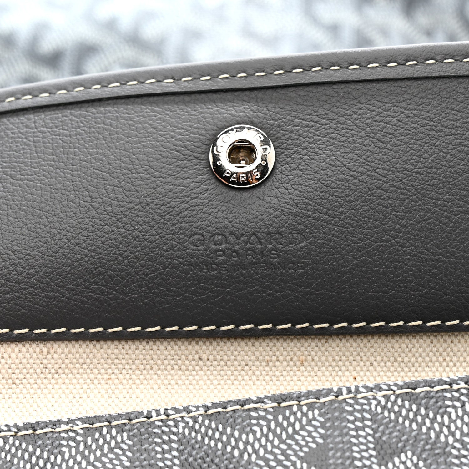 Goyard Goyardine Saint Louis GM Grey 7 of 14