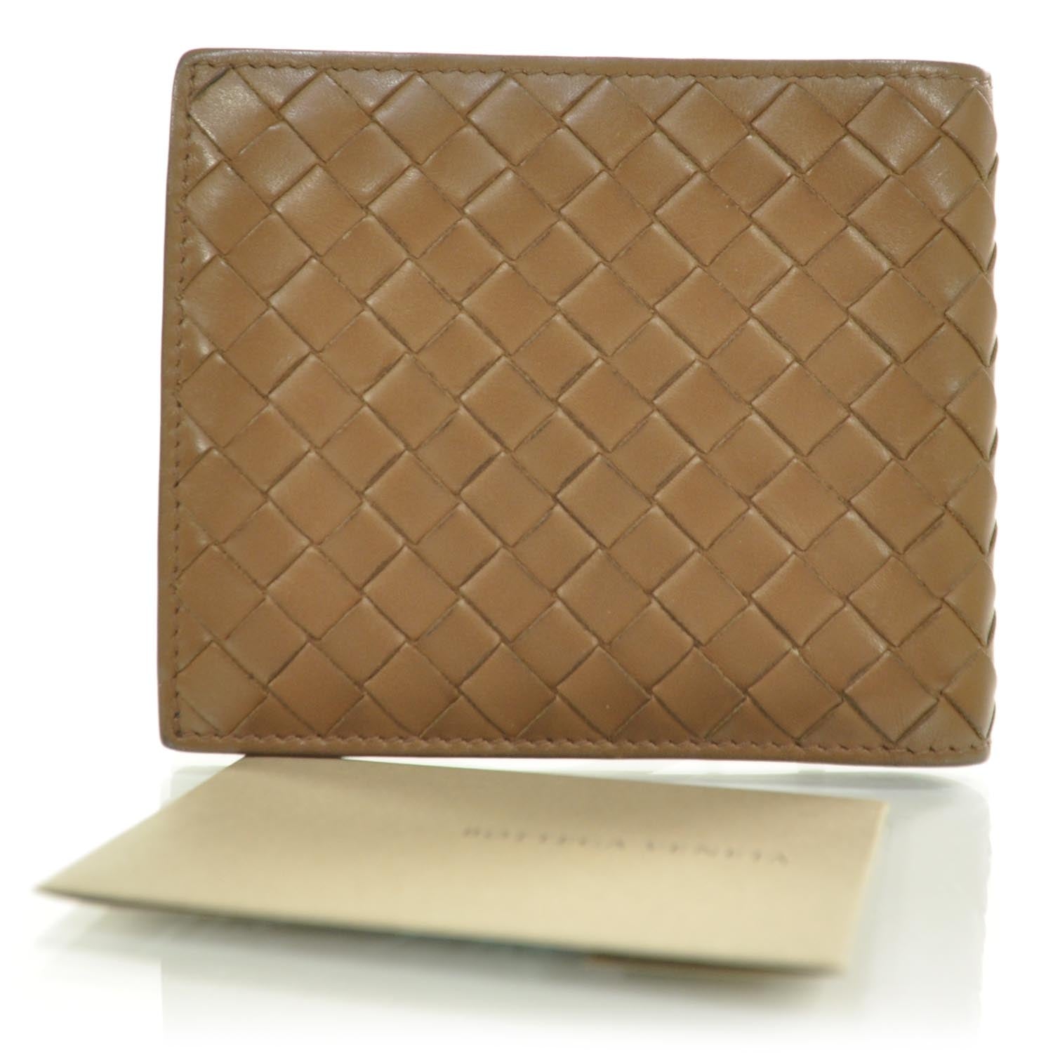 Bottega Veneta Nappa Intrecciato VN Wallet Noce 3 of 9