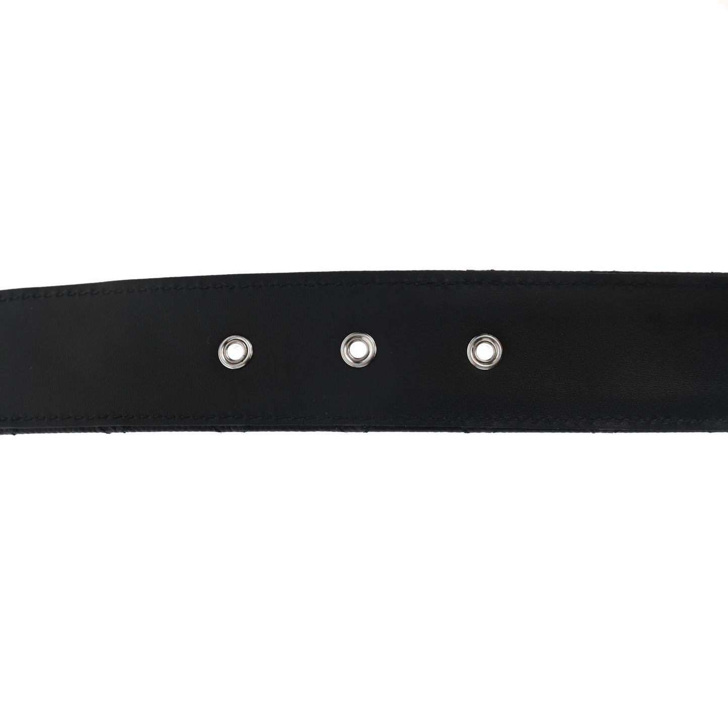 Caviar Quilted CC Chain Belt 90 36 Black
