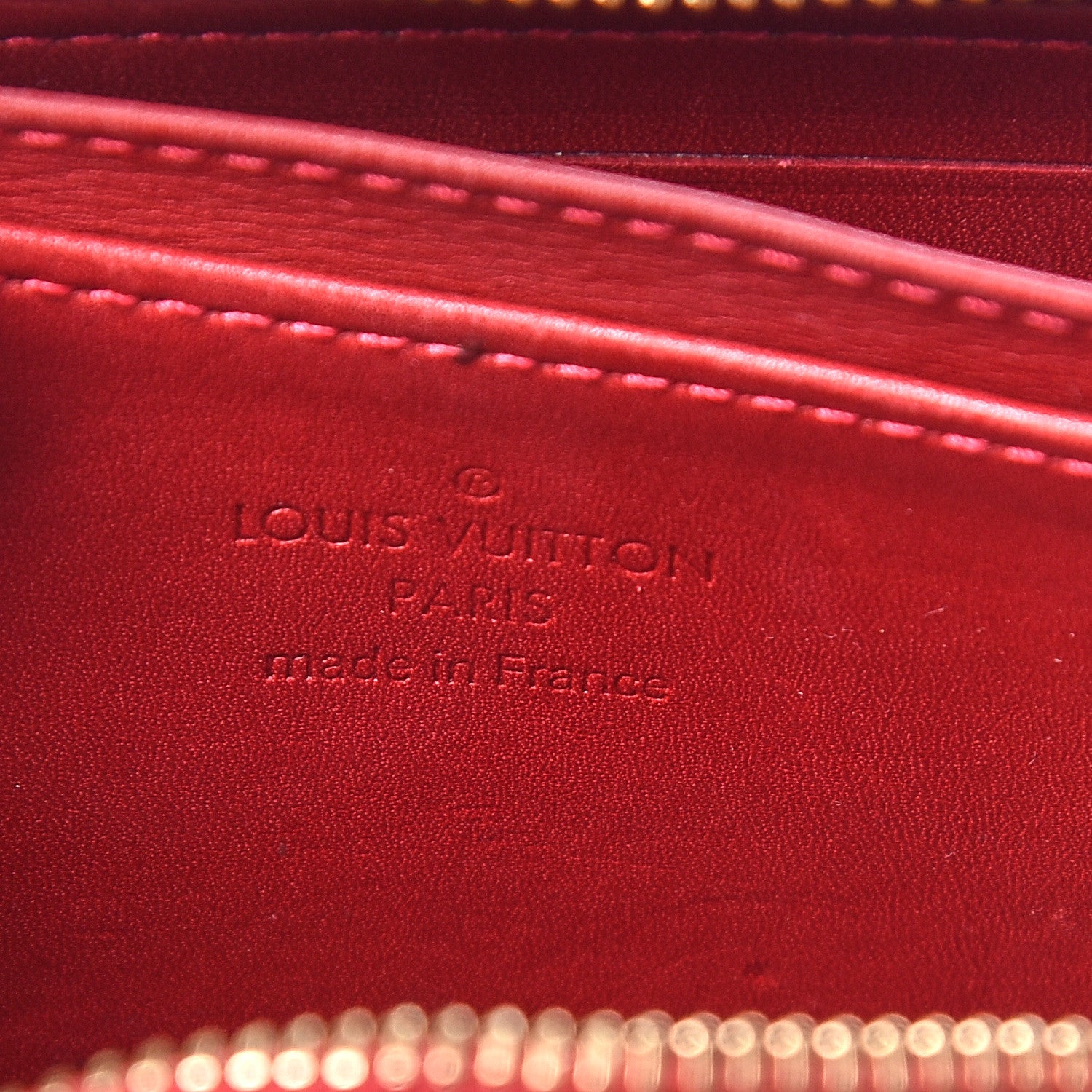 Louis Vuitton Vernis Zippy Coin Purse Pomme D'Amour 7 of 8